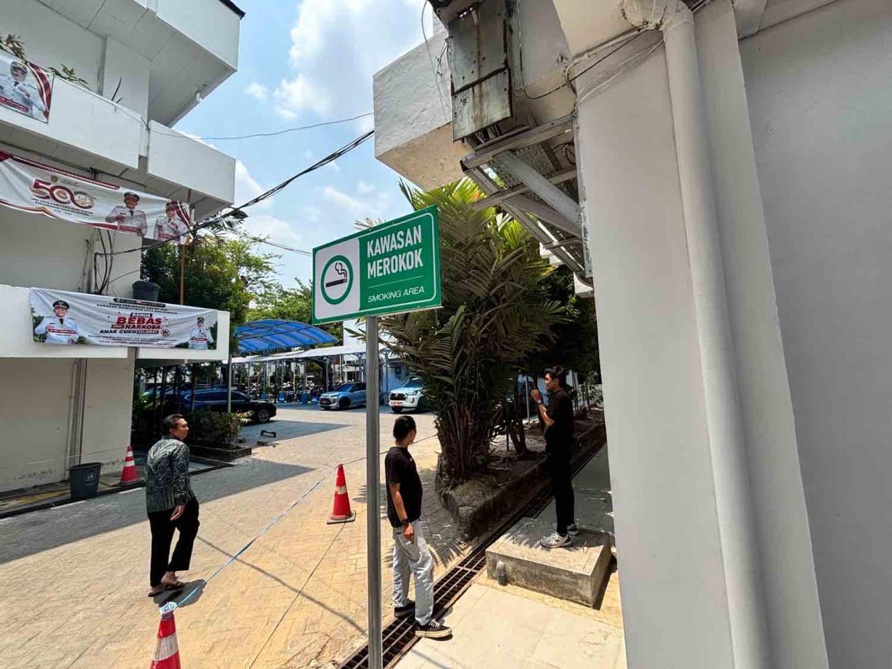 Bukan Melarang Merokok, Pemko Banjarmasin Siapkan Smoking Area di Balai Kota