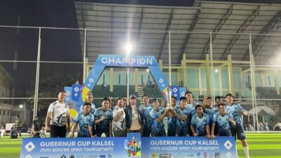 Final Panas Gubernur Cup! RSUD Ulin FC Angkat Trofi Usai Menang 3-1