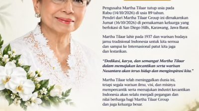 Martha Tilaar Berpulang, Warisan Kecantikan wan Budaya Nusantara Terus Hidup