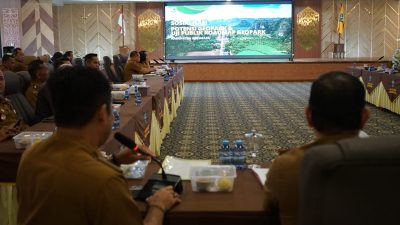 Pemkab Kotabaru Perkuat Kolaborasi Lintas OPD gasan Kembangkan Geopark Meratus