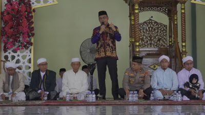 Wakil Bupati Kotabaru Resmikan Masjid Jami Al Hilal Tanjung Batu nang Dibangun 3,5 Tahun  Secara Gotong Royong