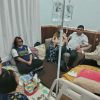 Sabar Prayetno Jalani Perawatan, Ketua Umum DPP FKPWK wan Ketua DPW GEPAK Kalsel Datang Membesuk