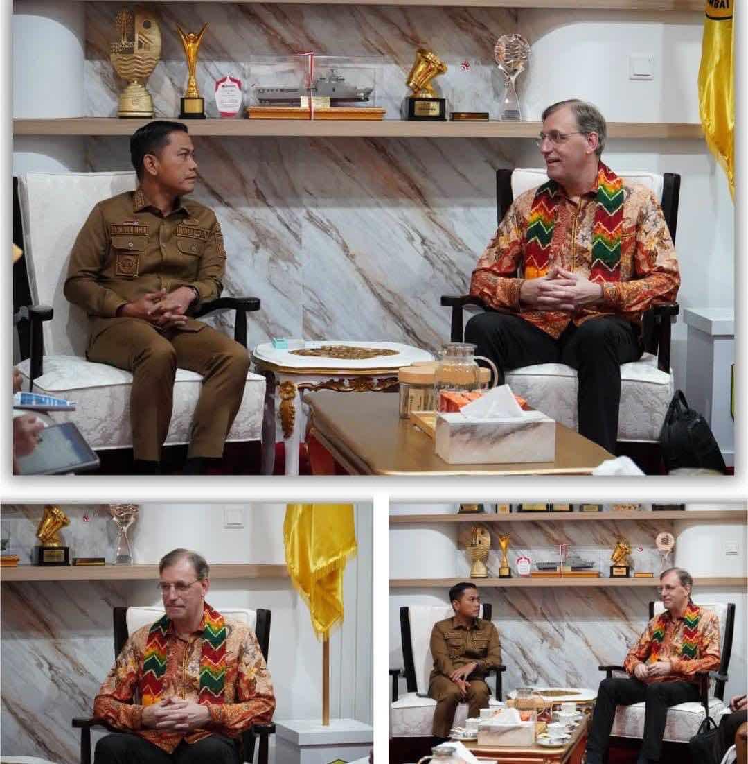 Belanda Sambangi Banjarmasin, Yamin Ingin Belajar Cara Kelola Sungai wan Atasi Banjir
