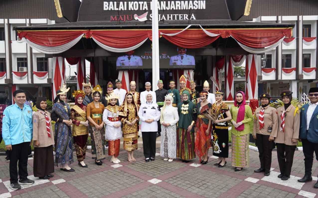Jangan Cuma Upacara! Hj Ananda Ajak Pemuda Banjarmasin Bantu Atasi Ratik wan Karhutla