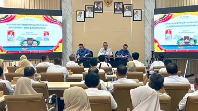 475 Persil Tanah Belum Bersertifikat, Pemko Banjarmasin Kebut Pengamanan Aset